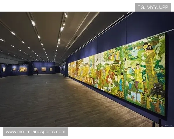 足球明星壁画艺术展呈现绿茵传奇与不朽英雄的精彩瞬间